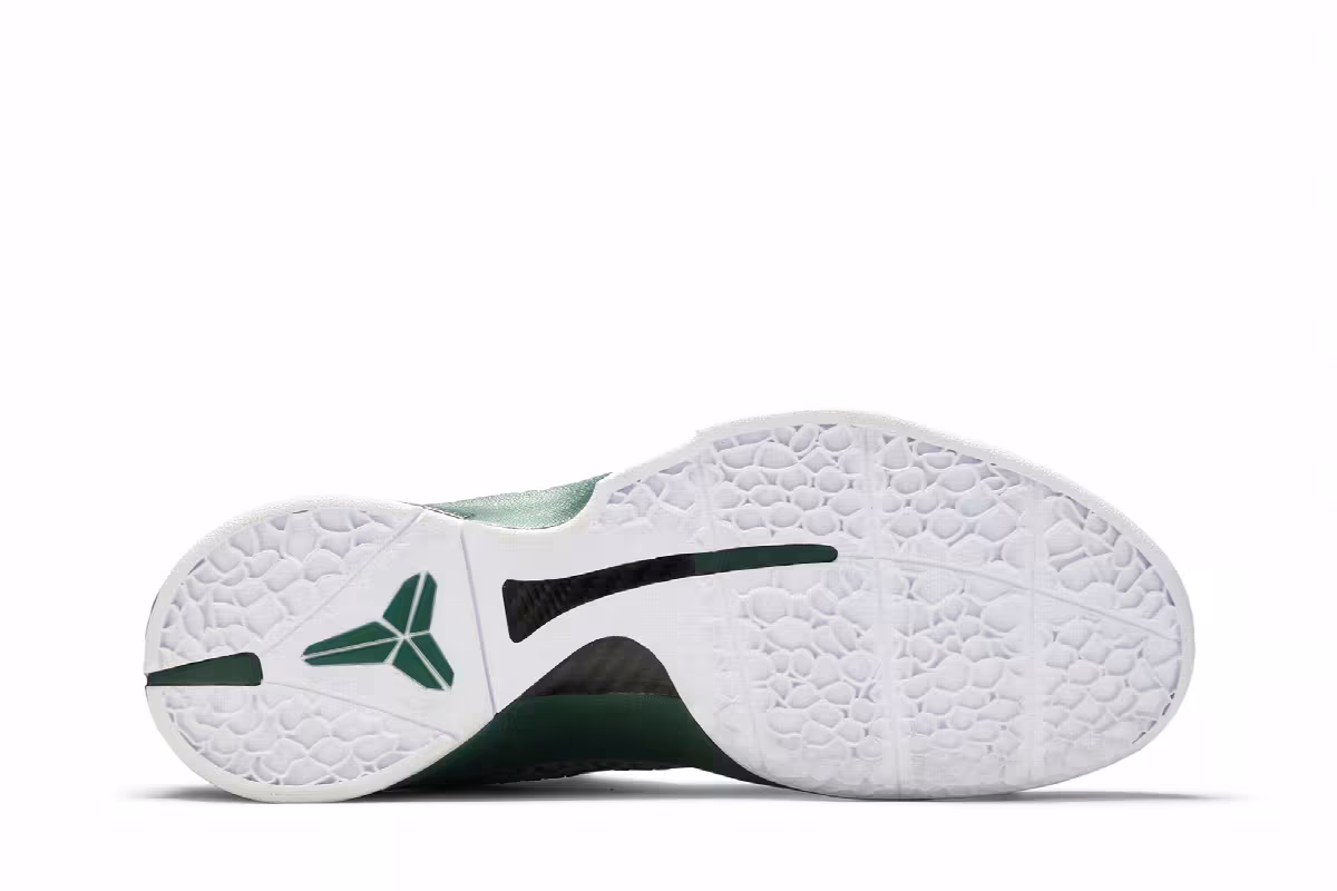 Nike Zoom Kobe 6 Medium Grey Gorge Green, view 5
