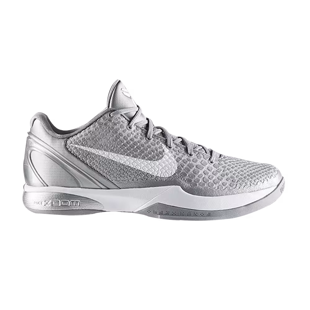 Nike Zoom Kobe 6 Metallic Silver