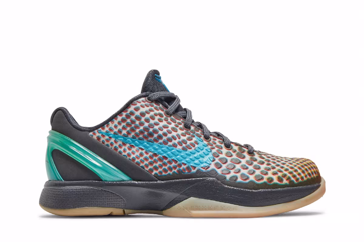 Nike Kobe 6 GS All-Star - 3D Hollywood, view 2