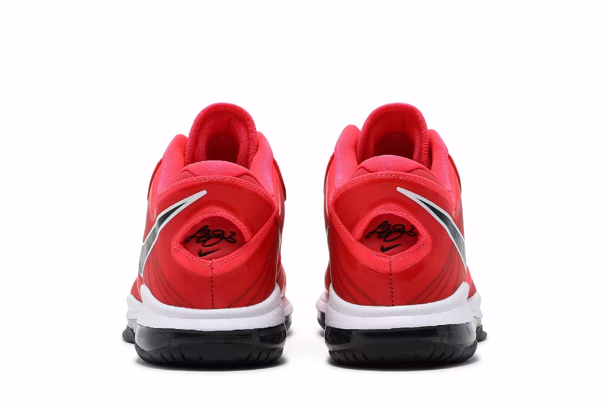 Nike LeBron 8 V/2 Low Solar Red, view 7