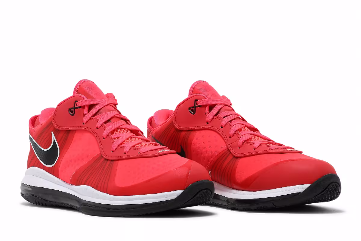 Nike LeBron 8 V/2 Low Solar Red, view 9