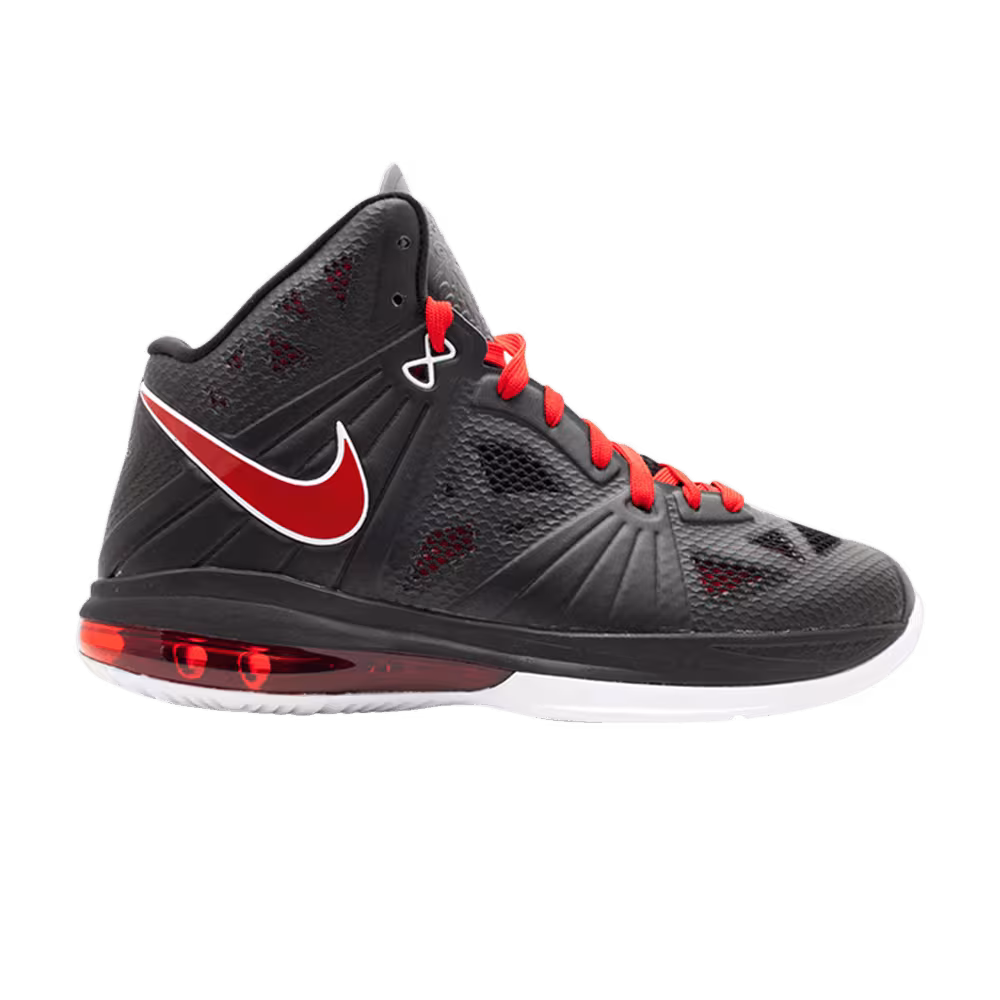 Nike LeBron 8 P.S. Black Red White