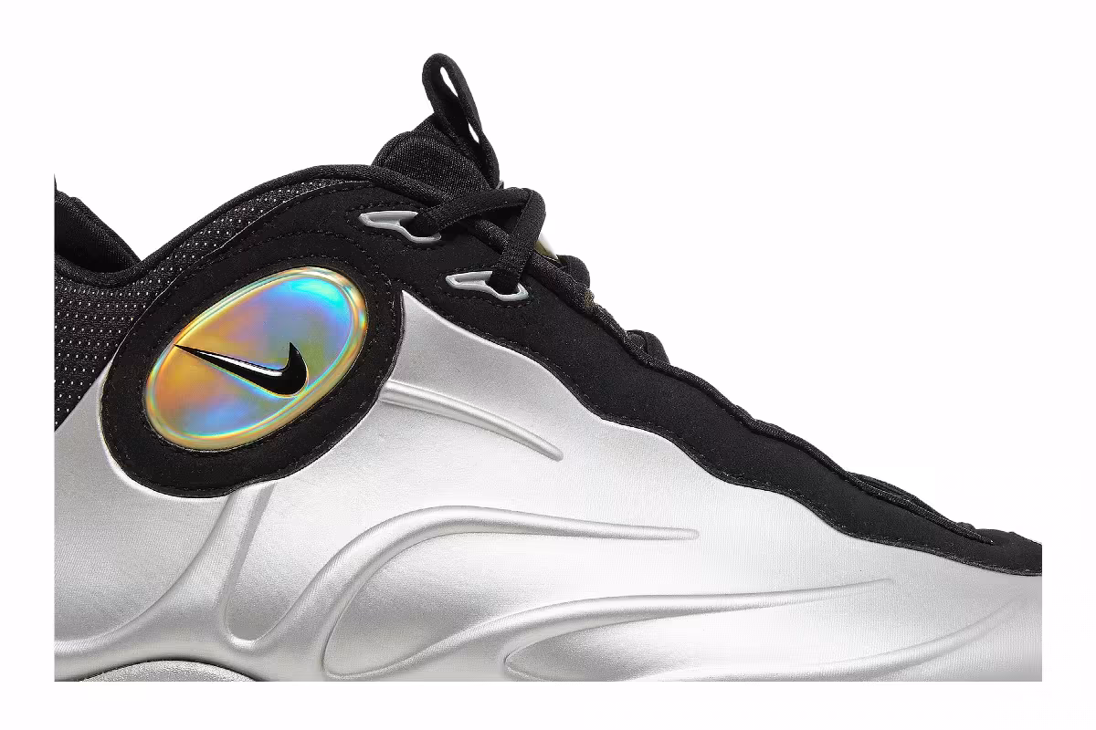 Nike Total Air Foamposite Max Metallic Silver 2011, view 3