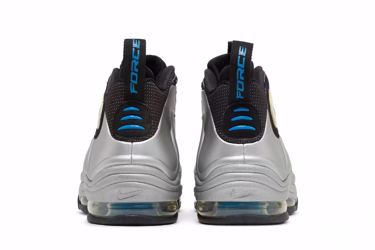 Nike Total Air Foamposite Max Metallic Silver 2011, view 7