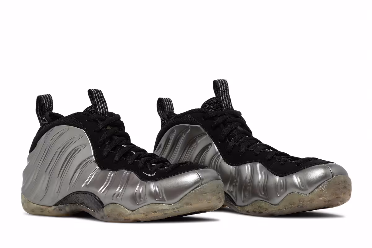 Nike Air Foamposite One Pewter, view 9