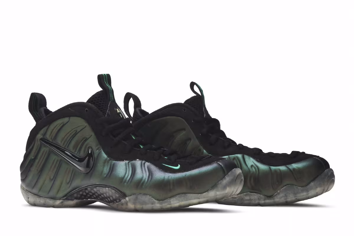 Nike Air Foamposite Pro Pine Green, view 9