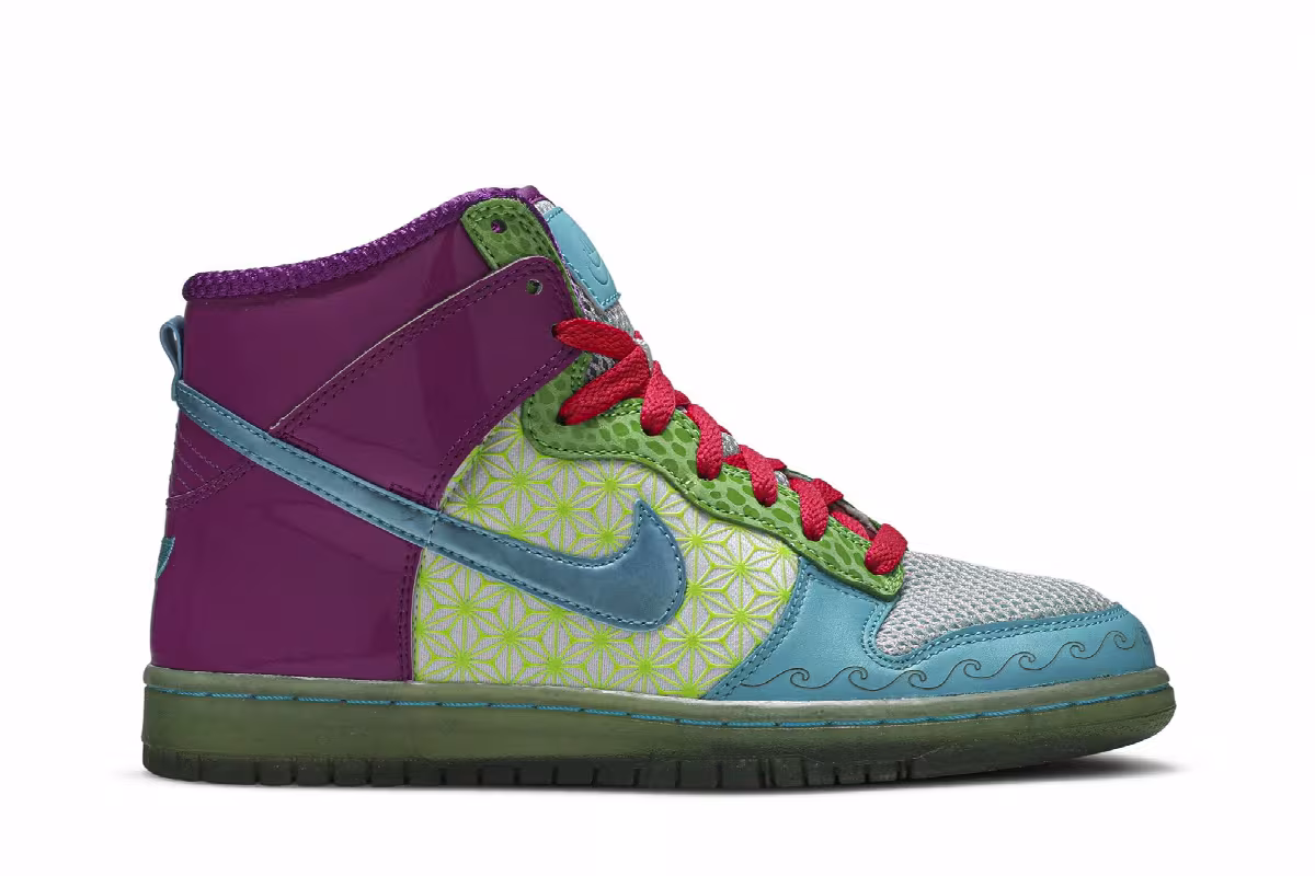 Nike Women's Dunk High Skinny Doernbecher, view 2