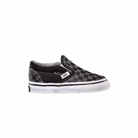 Vans Classic Slip-On Toddler 'Pewter Cherkboard'