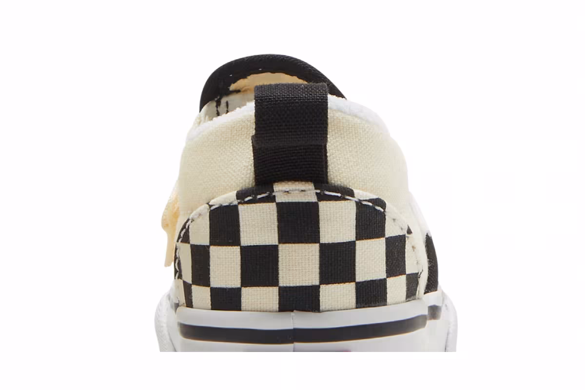 Vans Classic Slip-On V TD Checkerboard - Black White, view 8