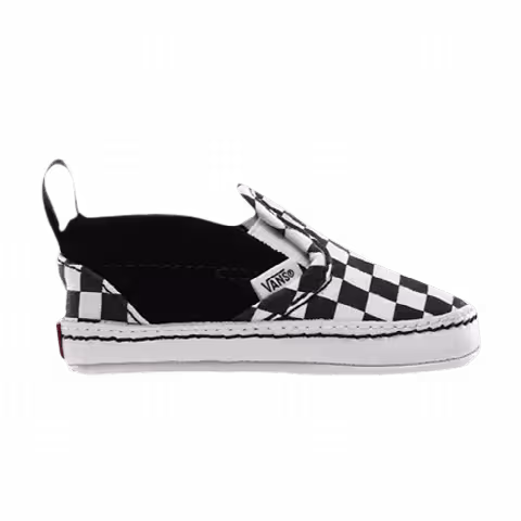 Vans Slip-On V Crib 'Checker - Black White'