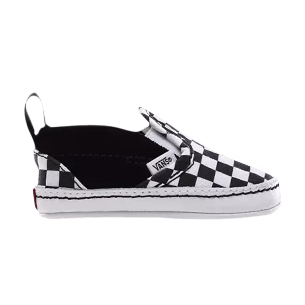 Vans Slip-On V Crib Checker - Black White