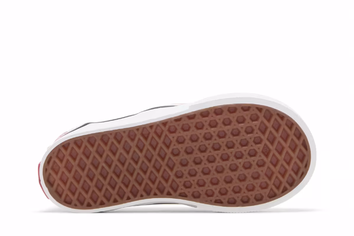 Vans Slip-On Velcro Toddler Powder Pink Checkerboard, view 5