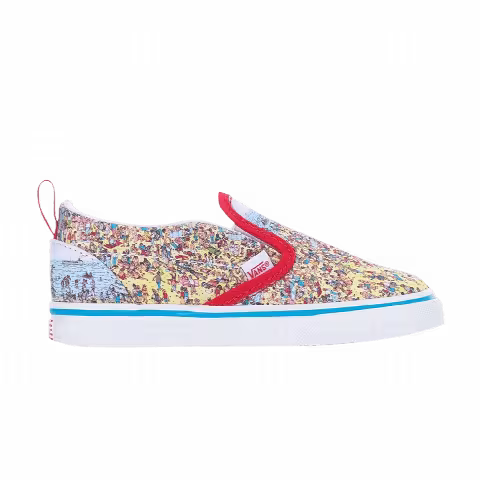 Where's Waldo? x Vans Classic Slip-On Toddler 'Find Steve'