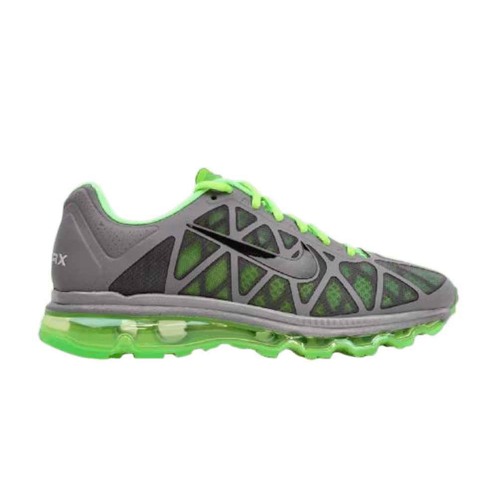 Nike Air Max+ 2011 Cool Grey Neon Lime