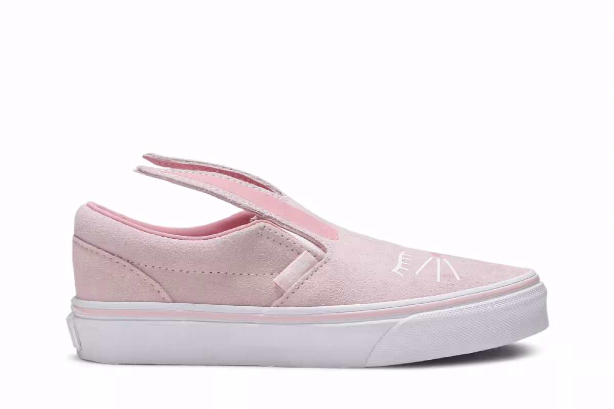 Vans Slip-On Little Kids Bunny - Chalk Pink, view 2