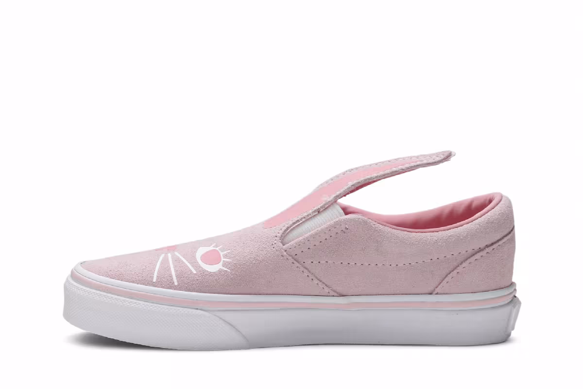Vans Slip-On Little Kids Bunny - Chalk Pink, view 4