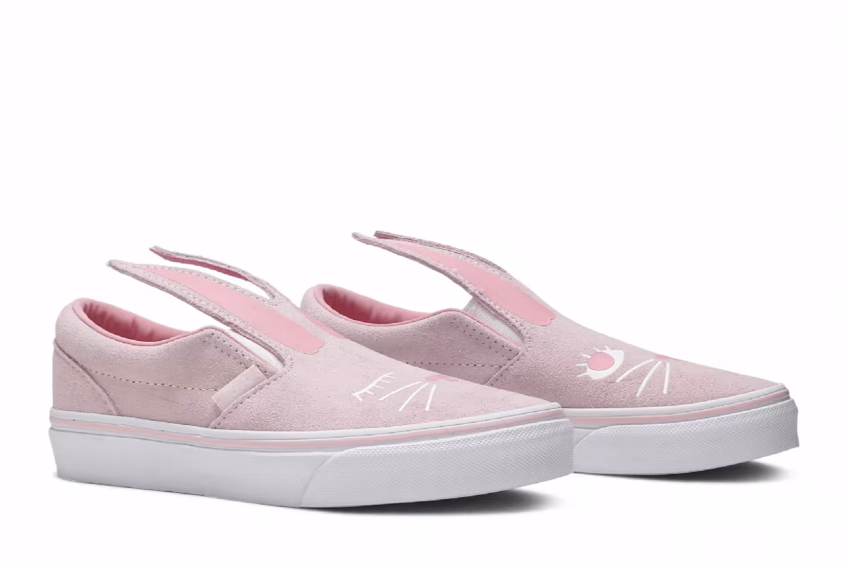 Vans Slip-On Little Kids Bunny - Chalk Pink, view 9