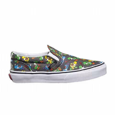 Nintendo x Vans Classic Slip-On Kids 'Yoshi Pewter'