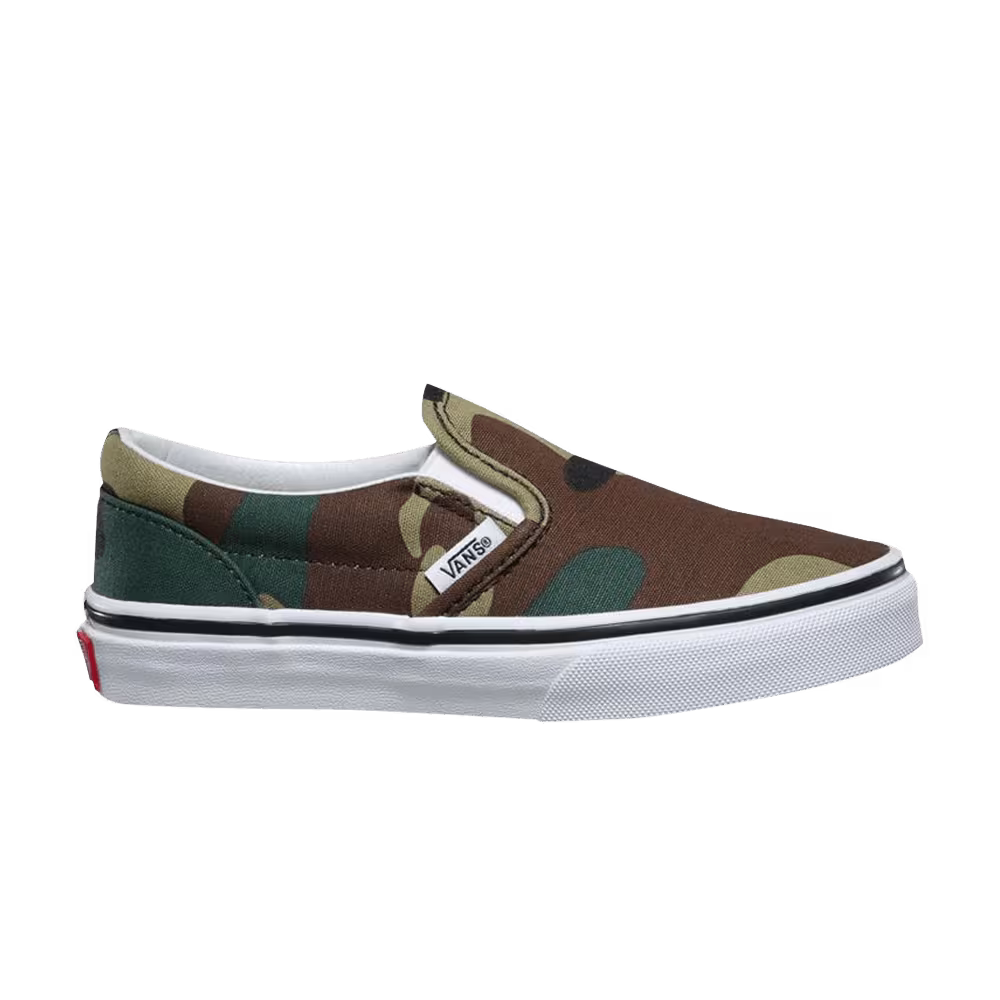 Vans Classic Slip-On Kids Woodland Camo