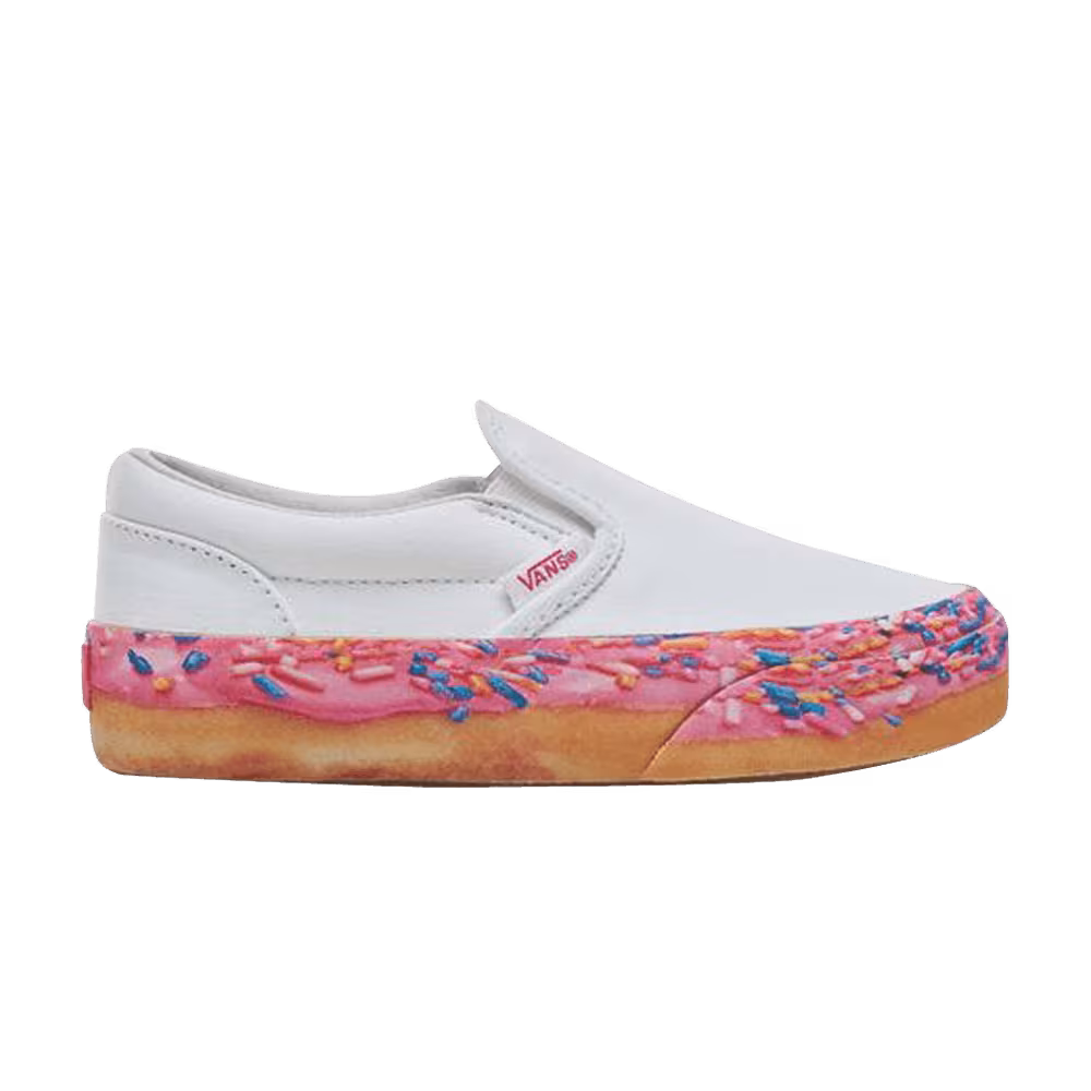 Vans Classic Slip-On Platform Kids Donut