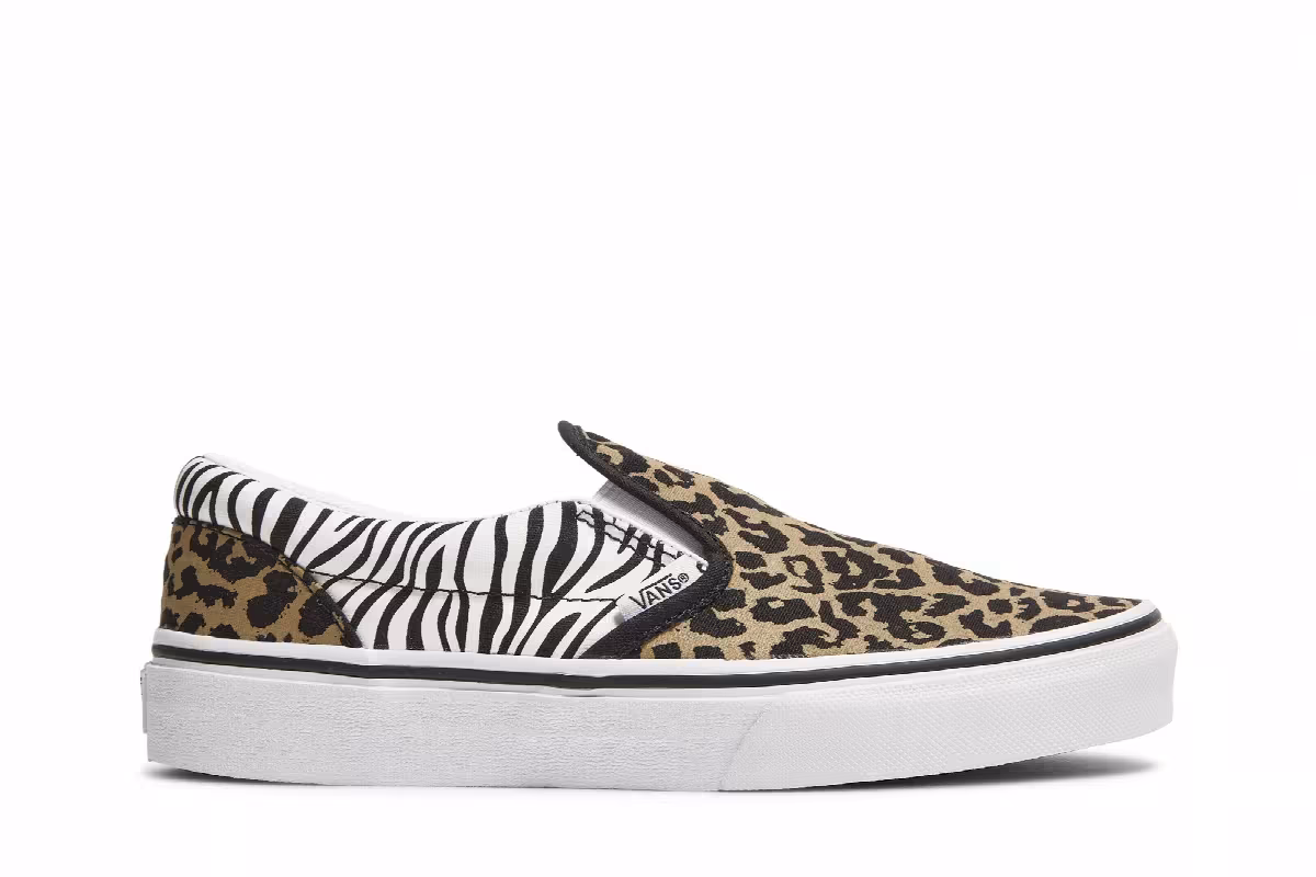 Vans Classic Slip-On Kids Animal Mix, view 2
