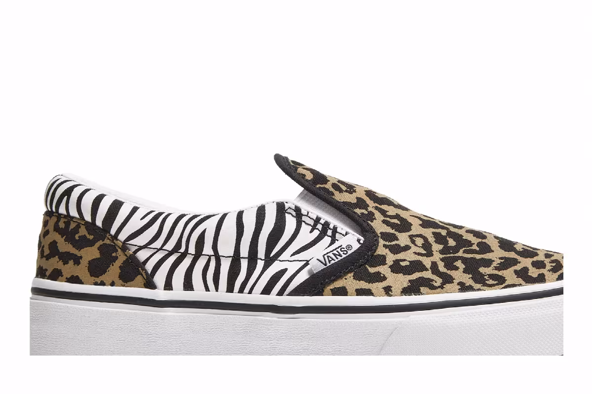 Vans Classic Slip-On Kids Animal Mix, view 3