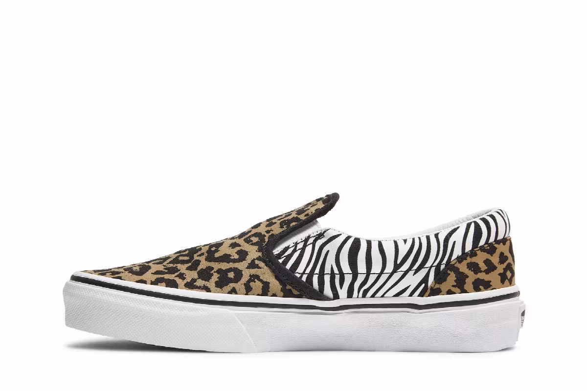 Vans Classic Slip-On Kids Animal Mix, view 4