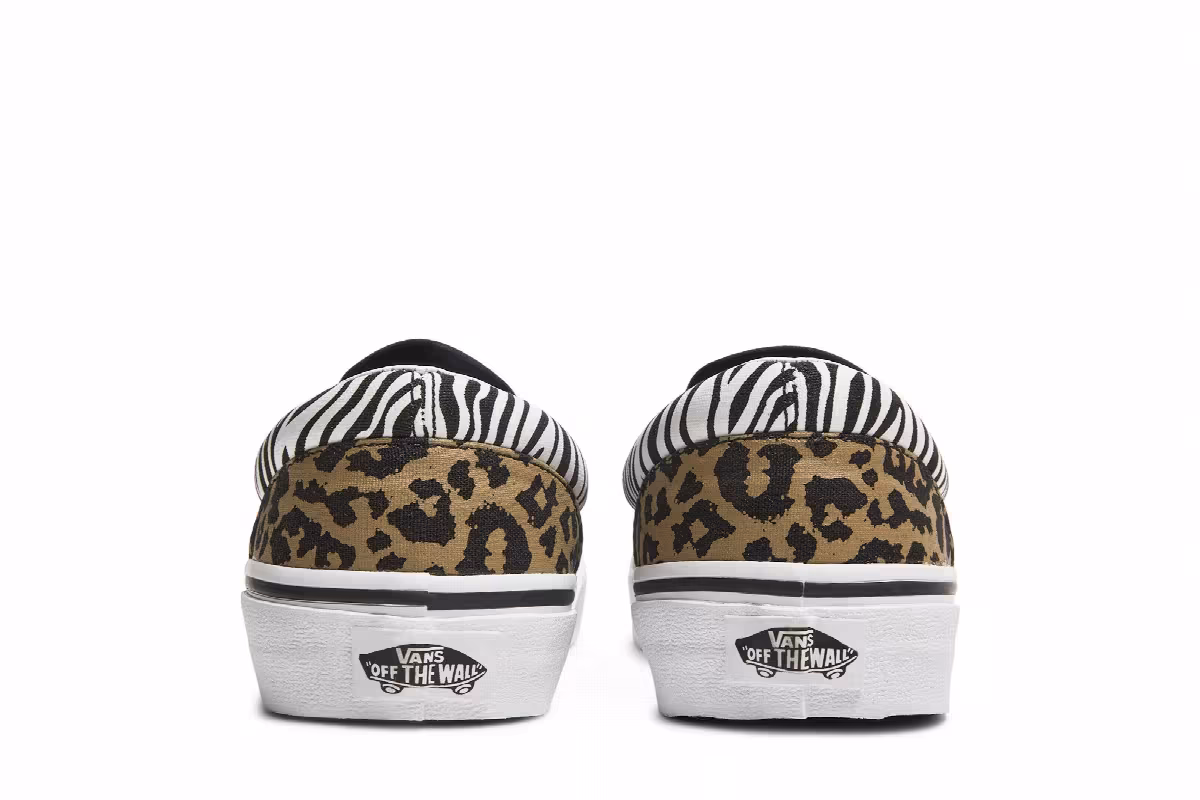 Vans Classic Slip-On Kids Animal Mix, view 7