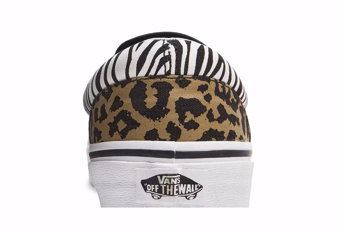 Vans Classic Slip-On Kids Animal Mix, view 8