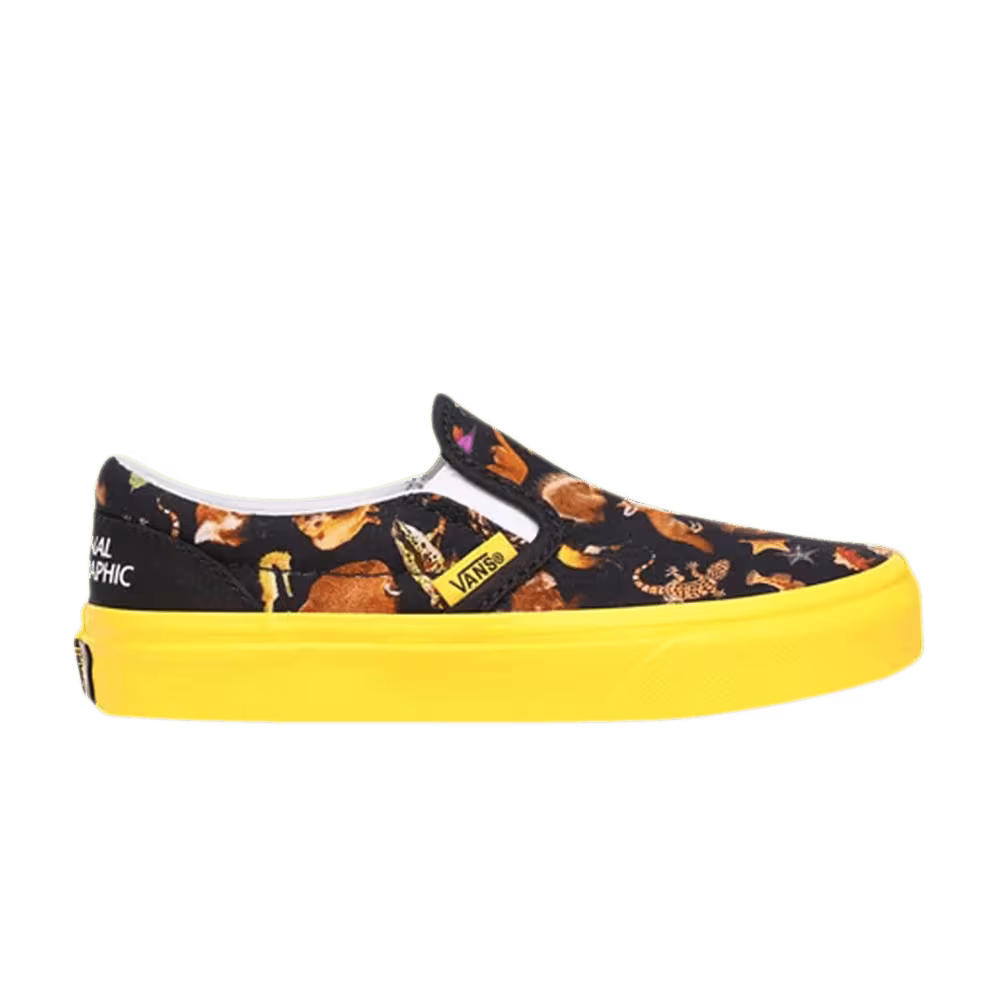 Vans National Geographic x Classic Slip-On Kids Photo Ark