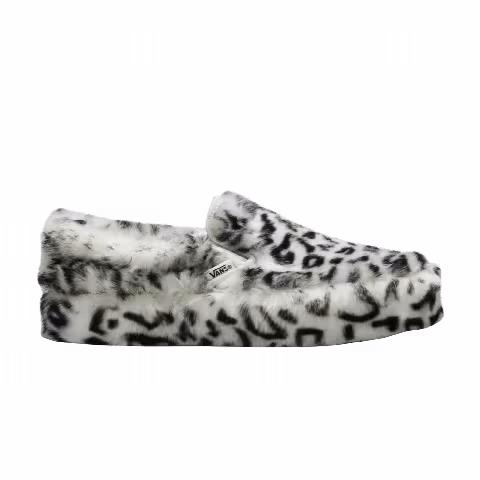 Sandy Liang x Vans Wmns Classic Slip-On Platform 'Fuxxy Leopard'