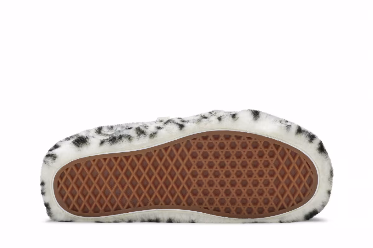 Sandy Liang x Vans Women's Classic Slip-On Platform Fuxxy Leopard, view 5