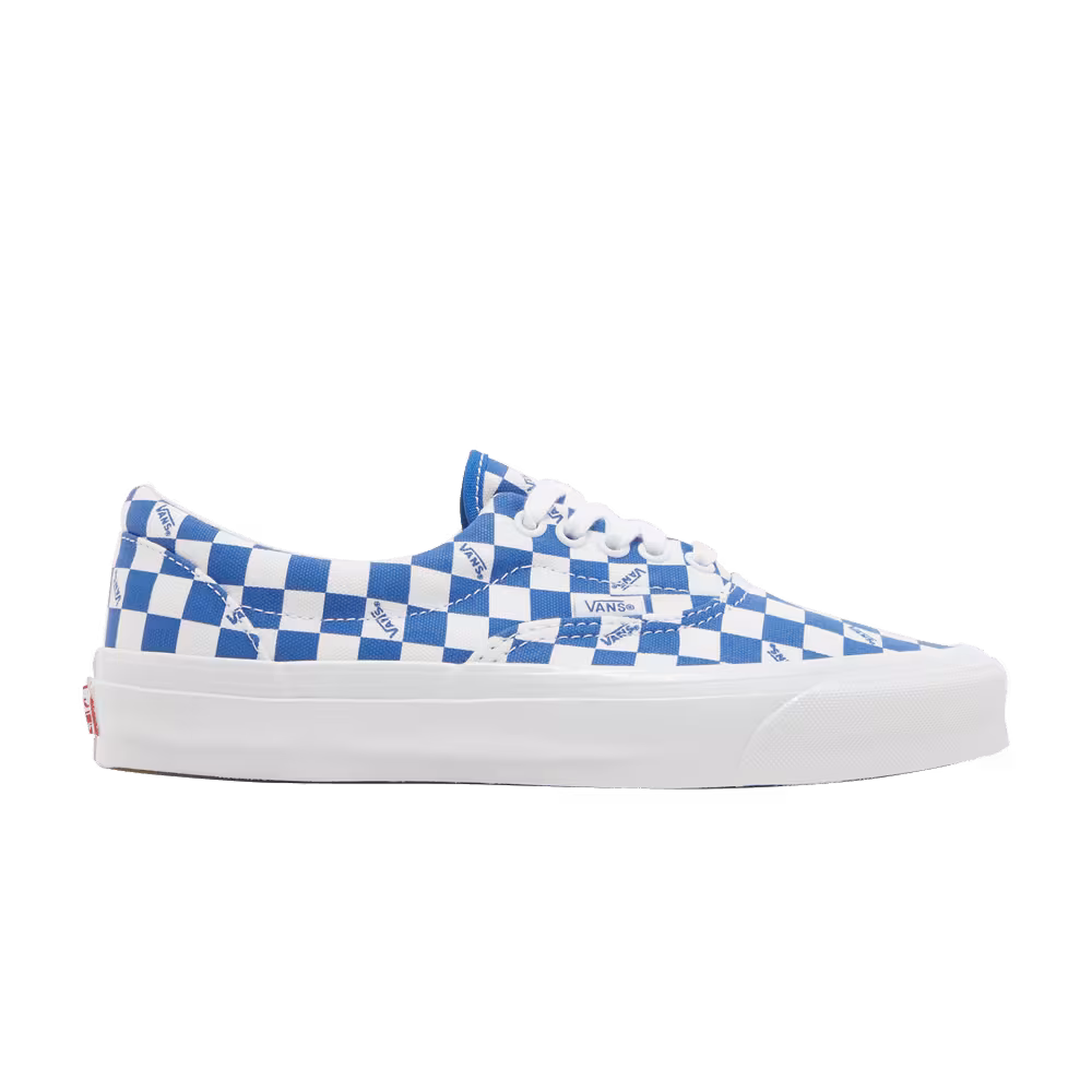 Vans OG Era LX Checkerboard Logo - Nautical Blue