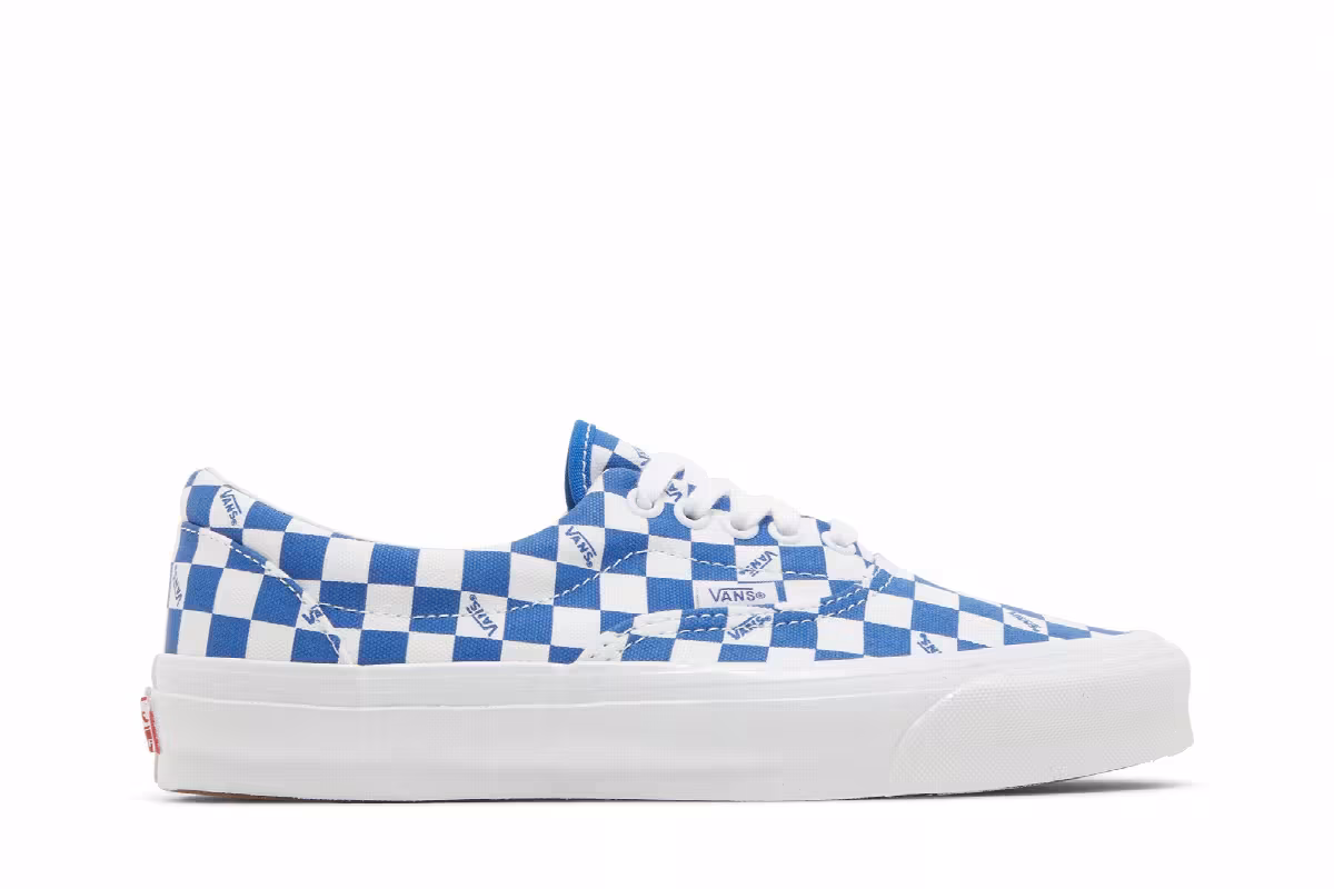 Vans OG Era LX Checkerboard Logo - Nautical Blue, view 2