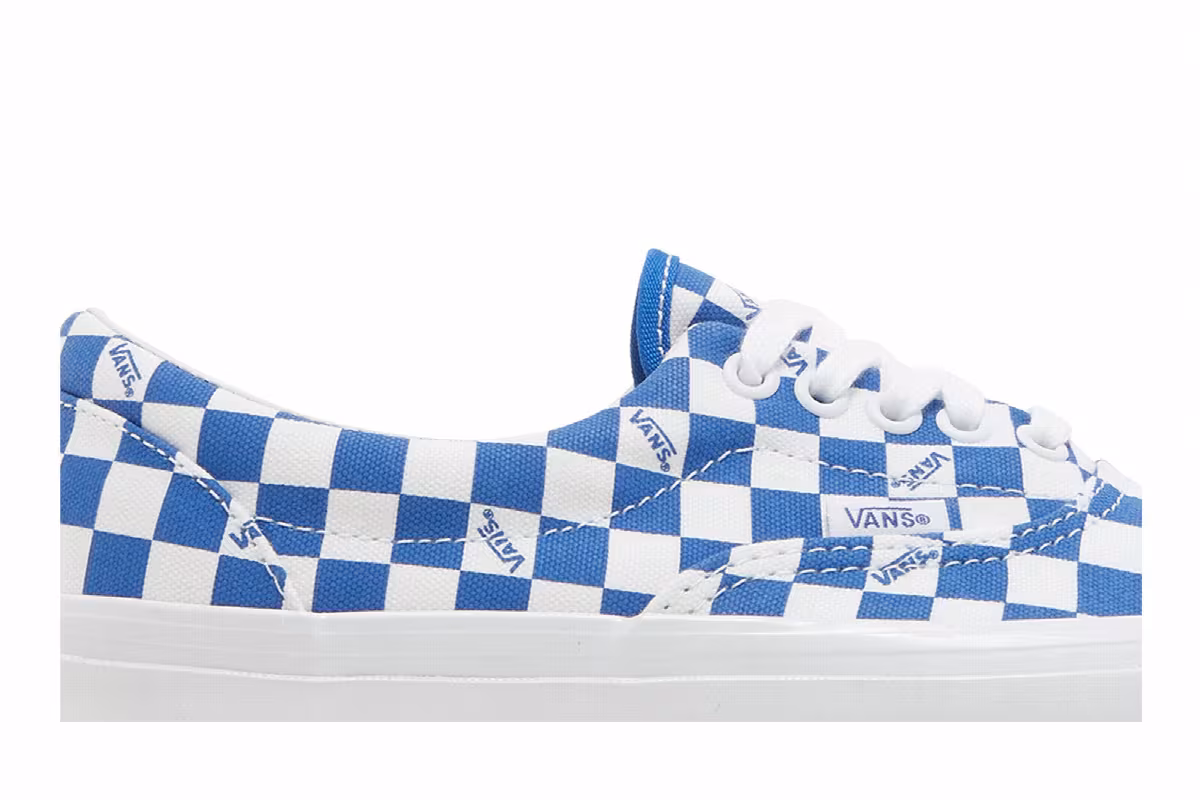 Vans OG Era LX Checkerboard Logo - Nautical Blue, view 3