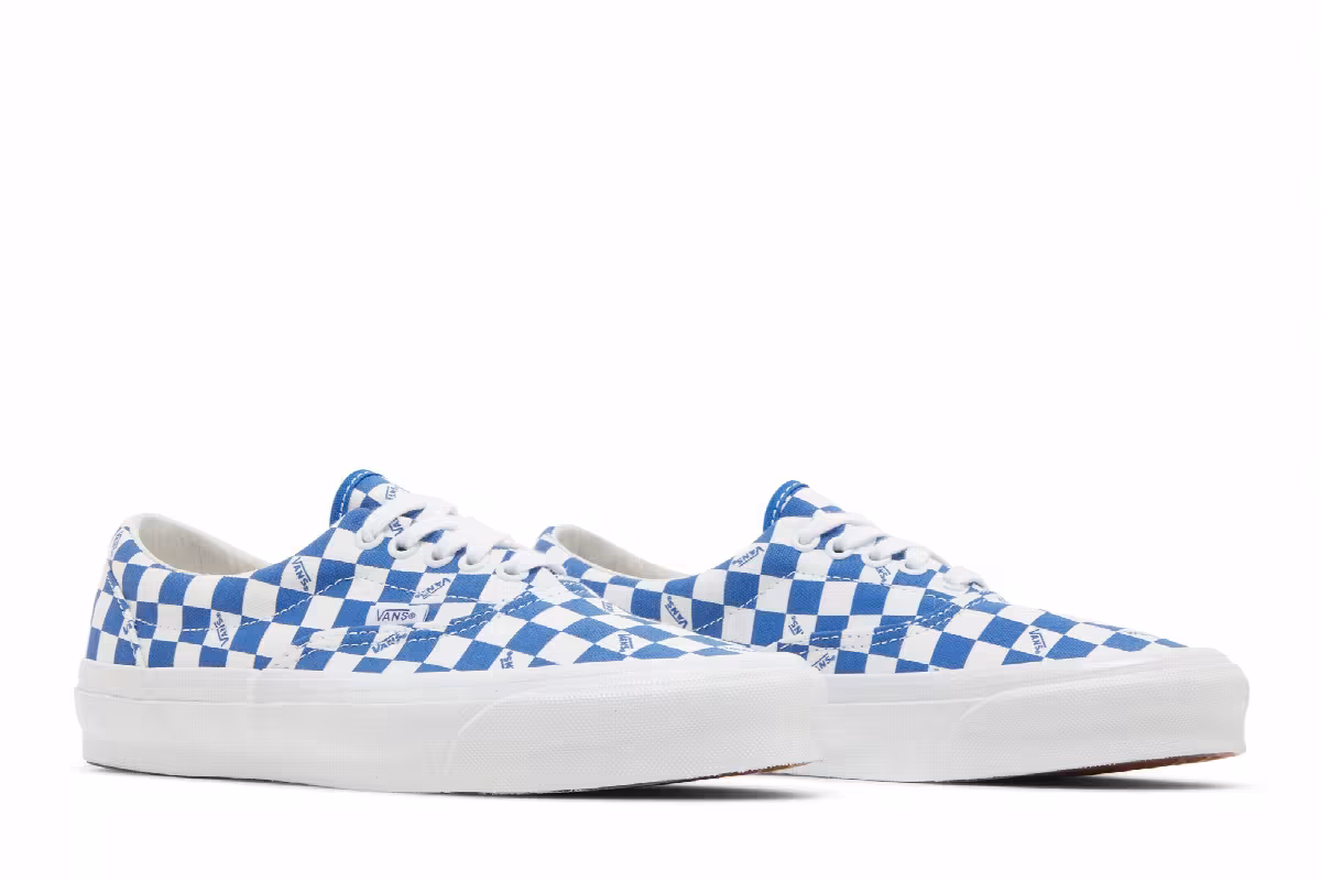 Vans OG Era LX Checkerboard Logo - Nautical Blue, view 9