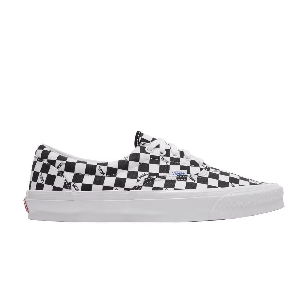 Vans OG Era LX Checkerboard Logo - Black
