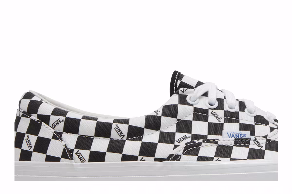 Vans OG Era LX Checkerboard Logo - Black, view 3
