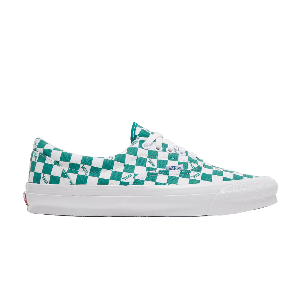 Vans OG Era LX Checkerboard Logo - Cadmium Green