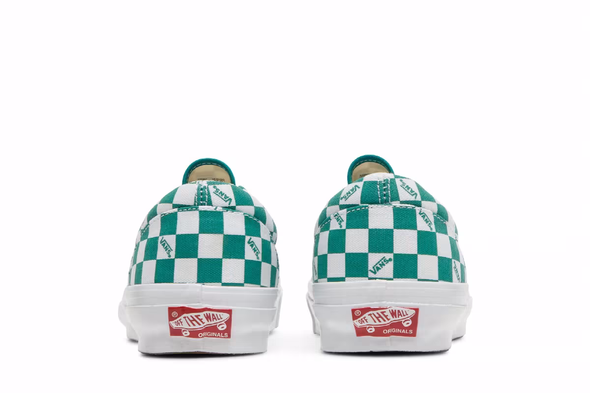 Vans OG Era LX Checkerboard Logo - Cadmium Green, view 7