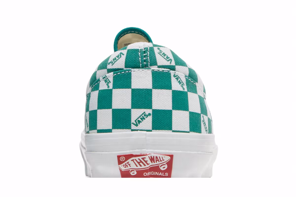 Vans OG Era LX Checkerboard Logo - Cadmium Green, view 8