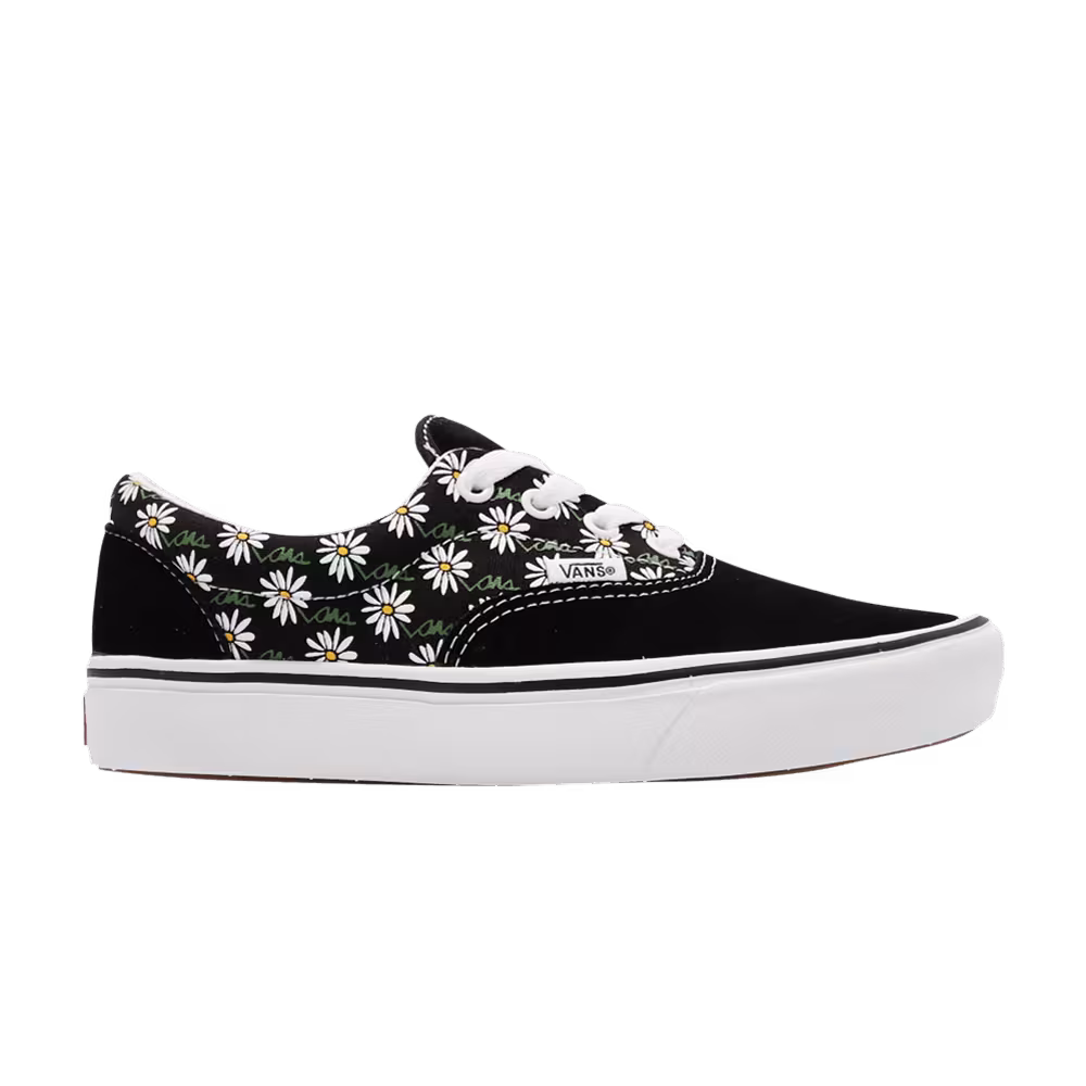 Vans Comfycush Era Scribble Flower - Daisy Black