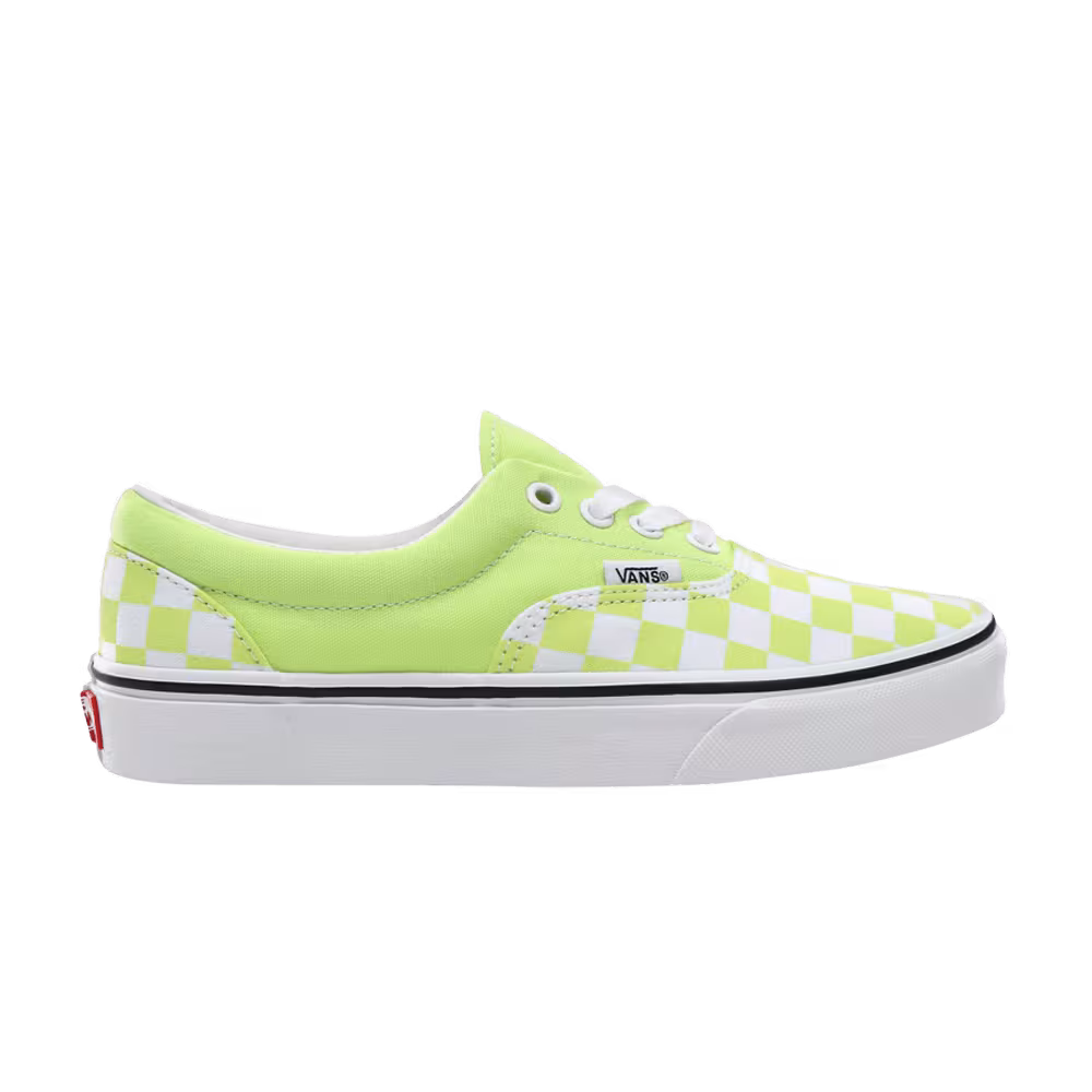 Vans Era Checkerboard - Sharp Green
