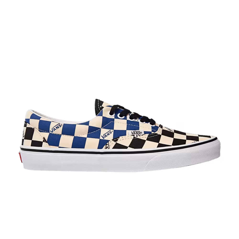 Vans Era Big Check - Black Navy