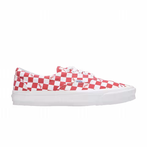 Vans OG Era LX 'Checkerboard Logo - Racing Red'