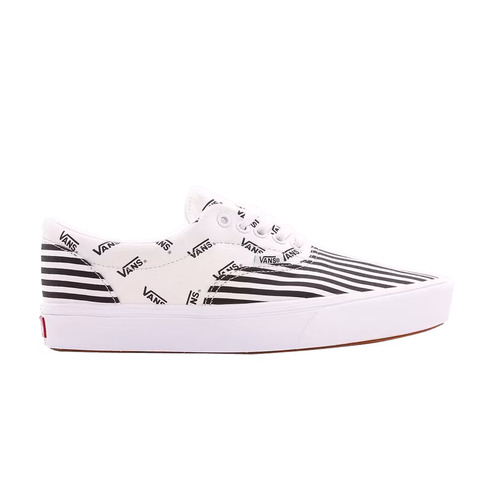 Vans ComfyCush Era All Over Logo - Marshmallow