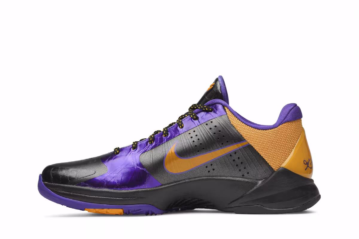 Nike Zoom Kobe 5 Lakers Away, view 4