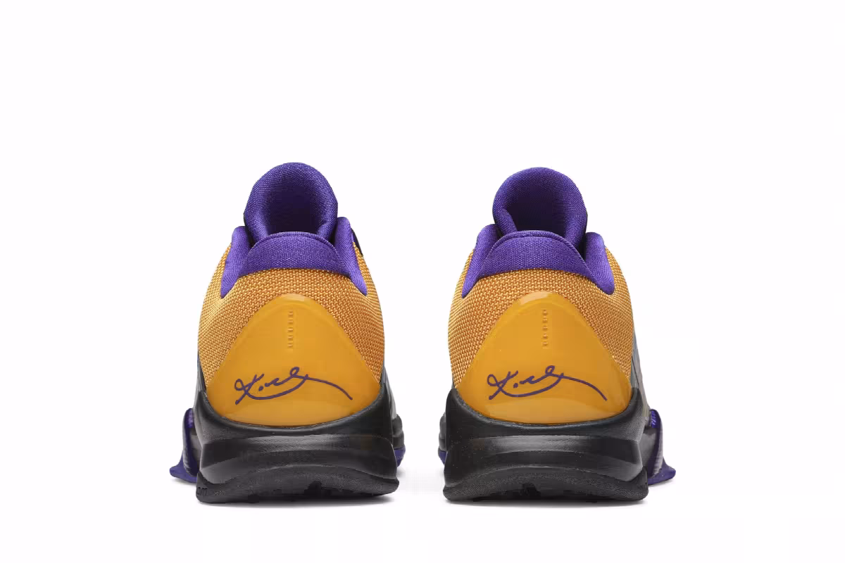 Nike Zoom Kobe 5 Lakers Away, view 7