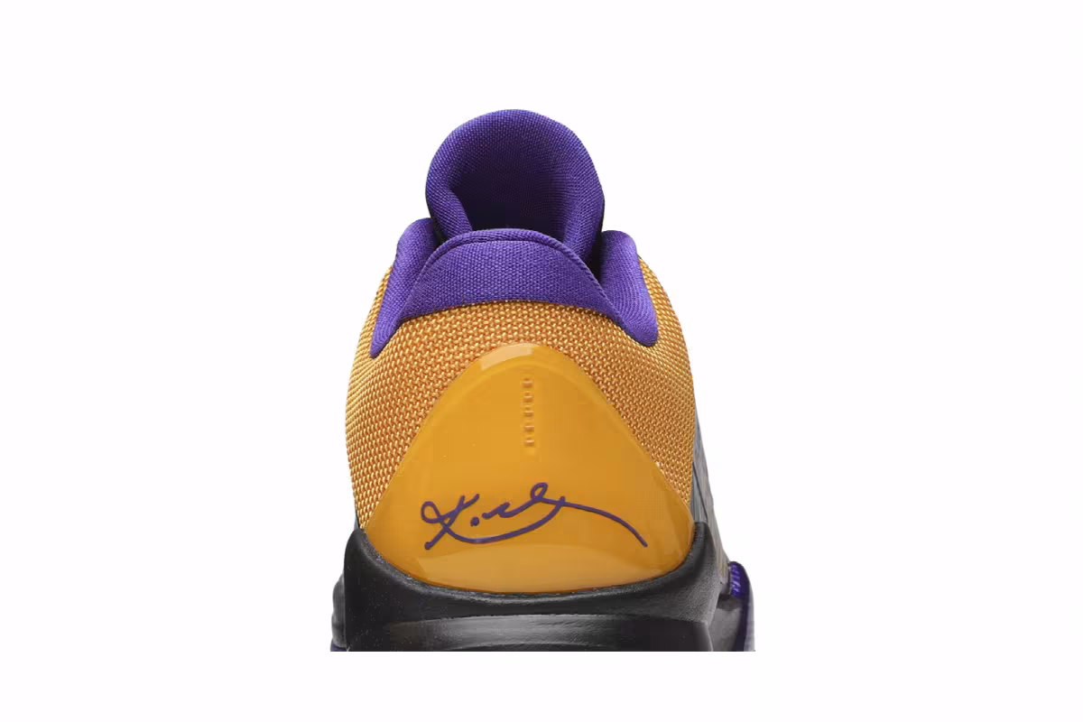 Nike Zoom Kobe 5 Lakers Away, view 8