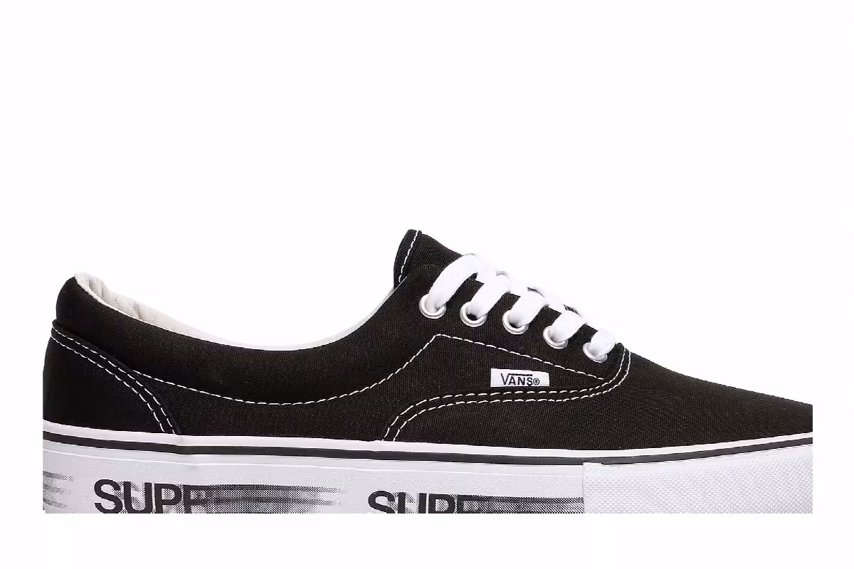 Vans Supreme x Era Pro Motion Logo Black, view 3